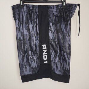 New Mens Basketball Shorts by And1.** Elastic Waist Size 3XL.